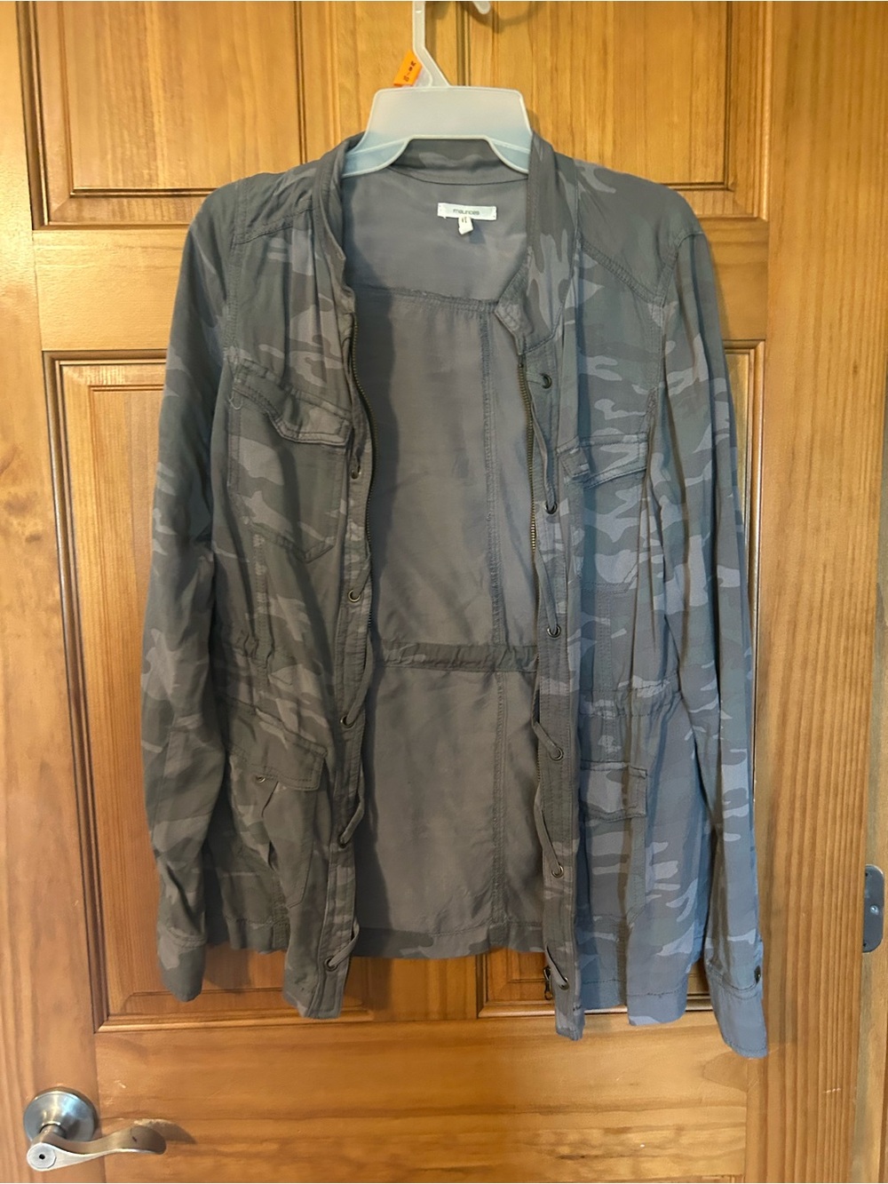 Maurices Men's Gray Camo Field Jacket